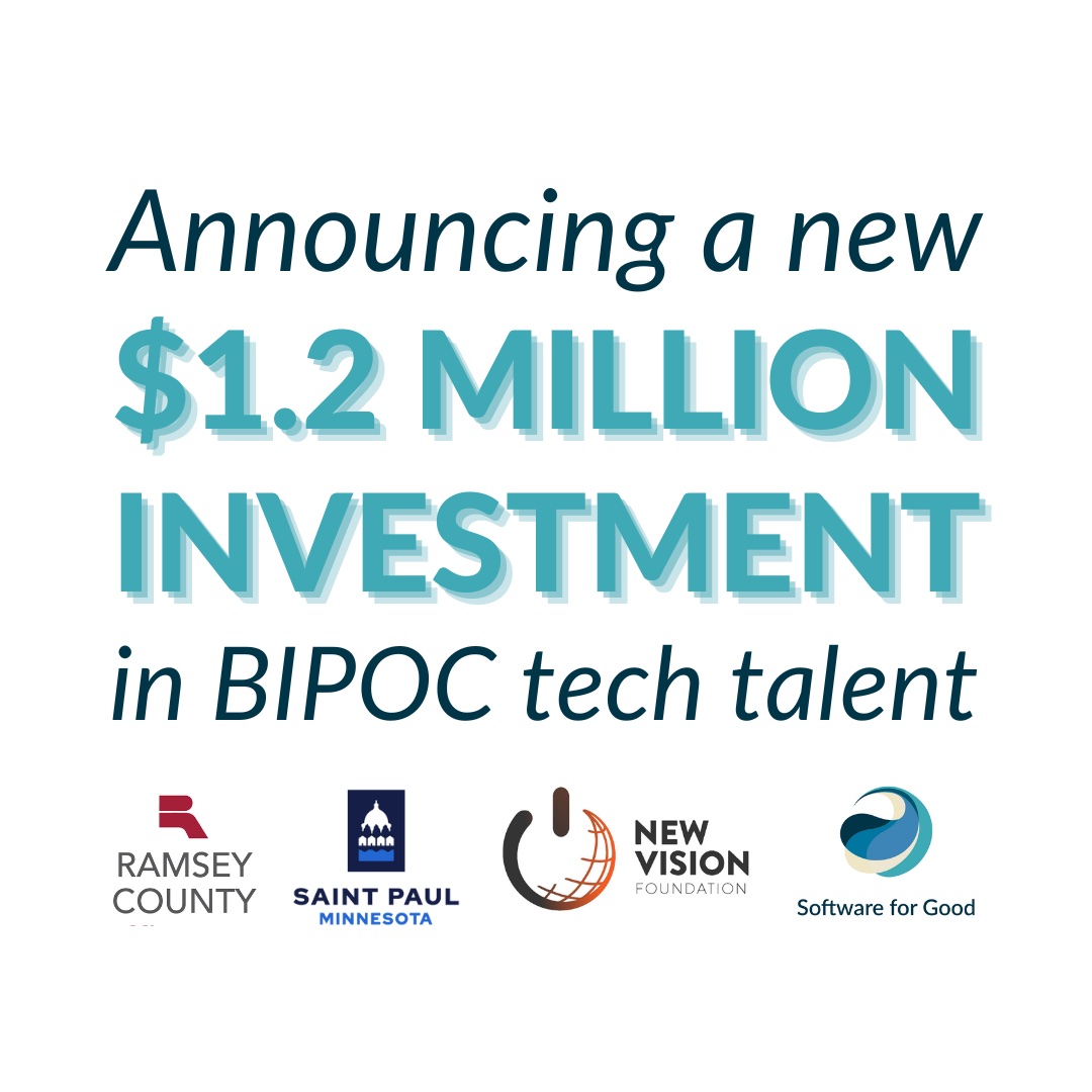 Announcing a new $1.2 million investment in BIPOC tech talent